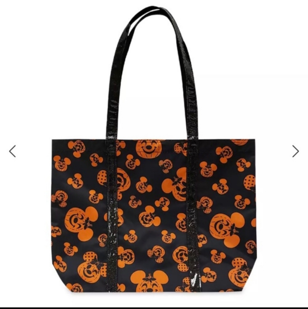 Disney: Mickey and Minnie Halloween Disney resort tote bag.